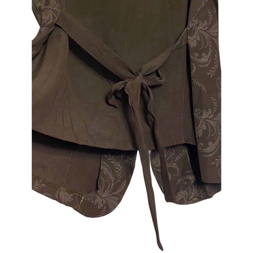 Tori Alexander Vtg Skirt Suit Set Blazer Vest Sz 14P NWT Deadstock Old Money - Picture 7 of 9